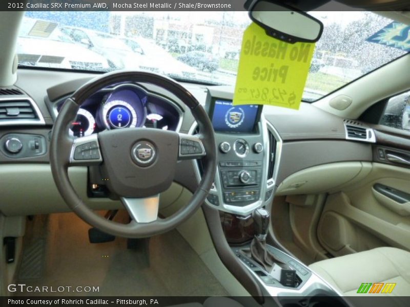 Mocha Steel Metallic / Shale/Brownstone 2012 Cadillac SRX Premium AWD