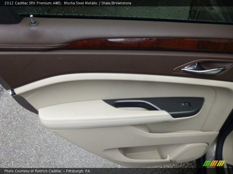 Mocha Steel Metallic / Shale/Brownstone 2012 Cadillac SRX Premium AWD