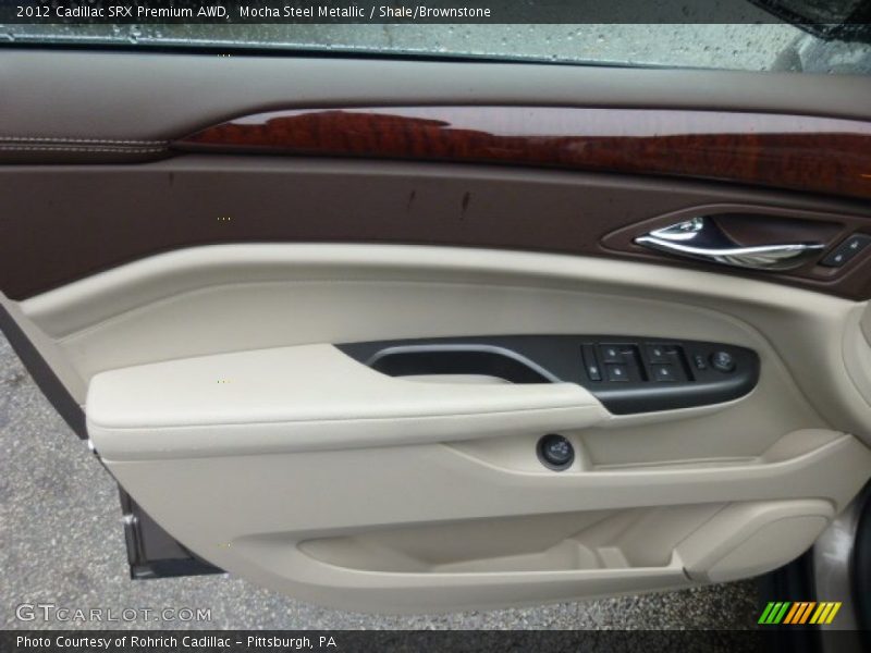 Mocha Steel Metallic / Shale/Brownstone 2012 Cadillac SRX Premium AWD