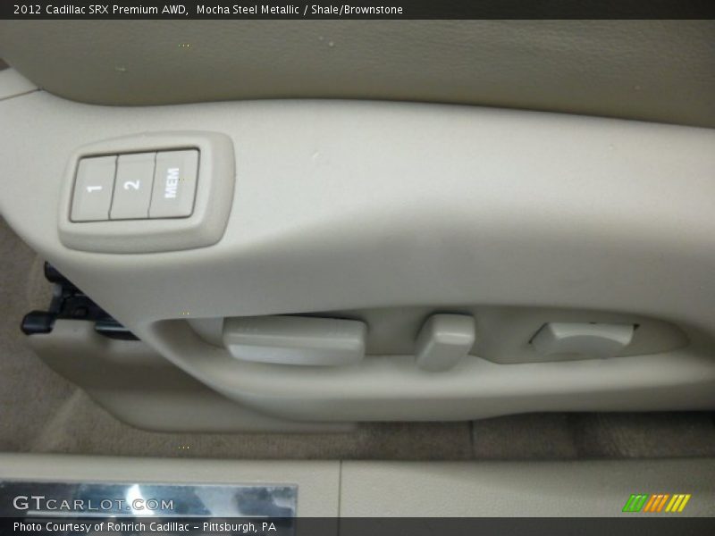 Mocha Steel Metallic / Shale/Brownstone 2012 Cadillac SRX Premium AWD