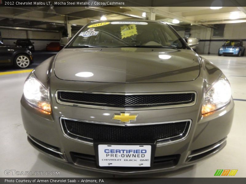 Mocha Steel Metallic / Cocoa/Cashmere 2012 Chevrolet Malibu LT