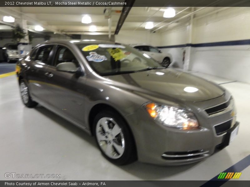 Mocha Steel Metallic / Cocoa/Cashmere 2012 Chevrolet Malibu LT