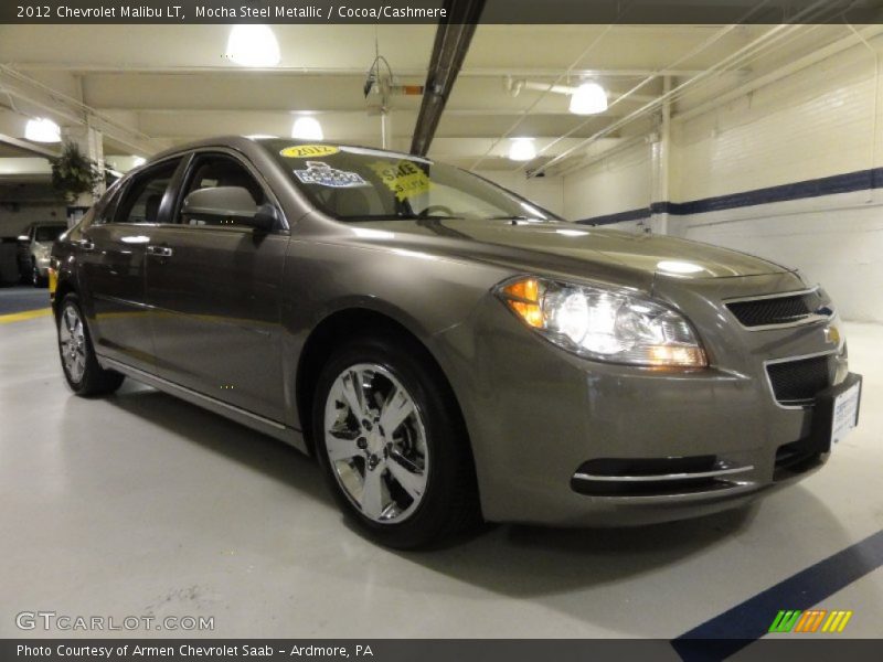 Mocha Steel Metallic / Cocoa/Cashmere 2012 Chevrolet Malibu LT