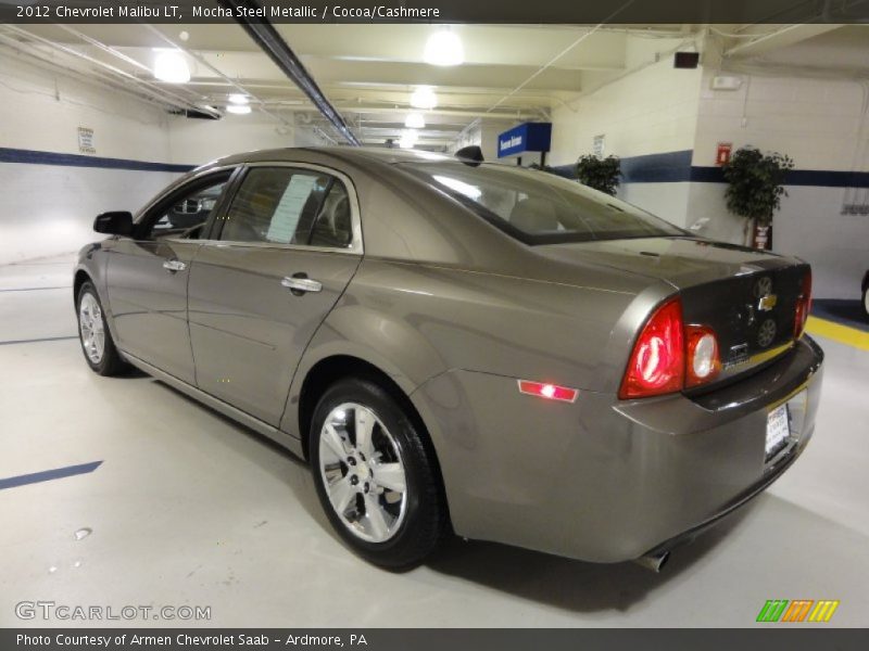 Mocha Steel Metallic / Cocoa/Cashmere 2012 Chevrolet Malibu LT
