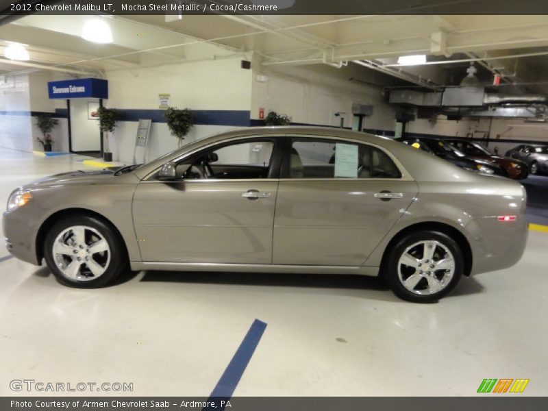 Mocha Steel Metallic / Cocoa/Cashmere 2012 Chevrolet Malibu LT