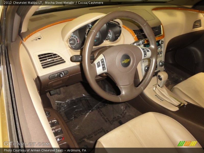 Mocha Steel Metallic / Cocoa/Cashmere 2012 Chevrolet Malibu LT