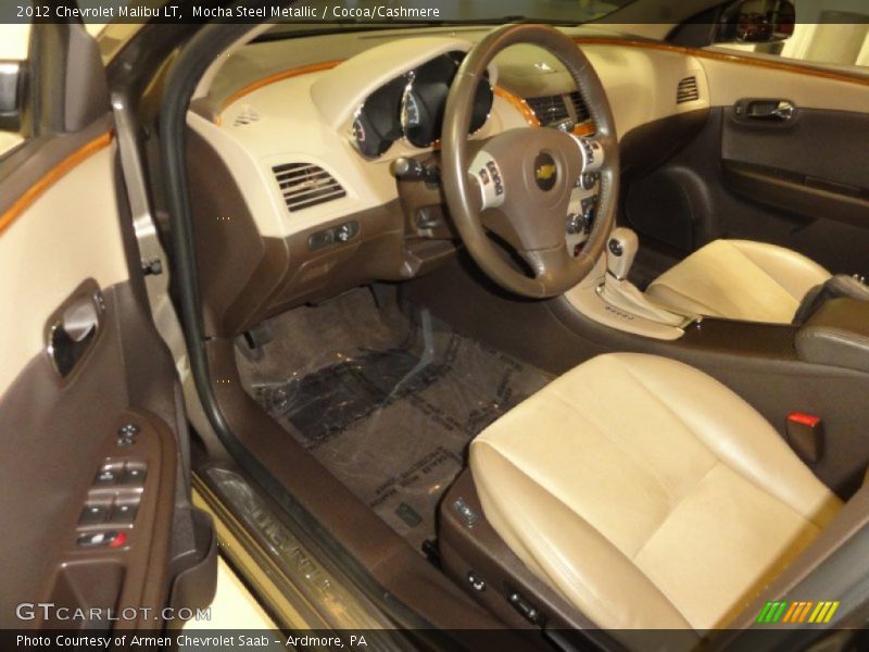 Mocha Steel Metallic / Cocoa/Cashmere 2012 Chevrolet Malibu LT