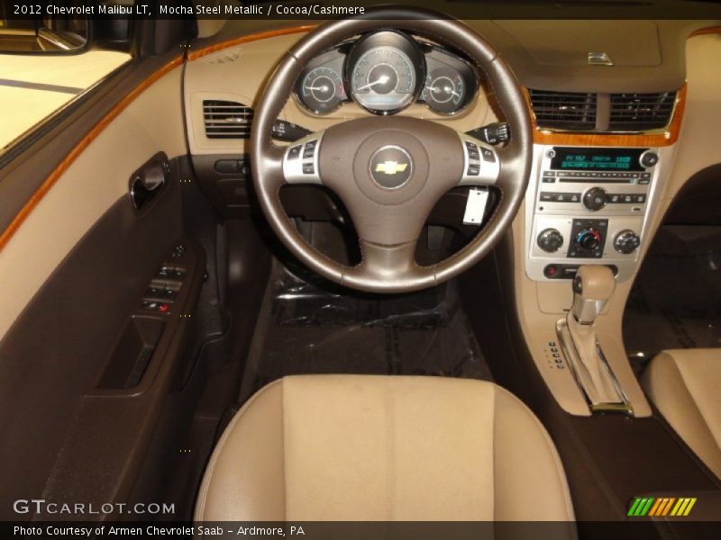 Mocha Steel Metallic / Cocoa/Cashmere 2012 Chevrolet Malibu LT