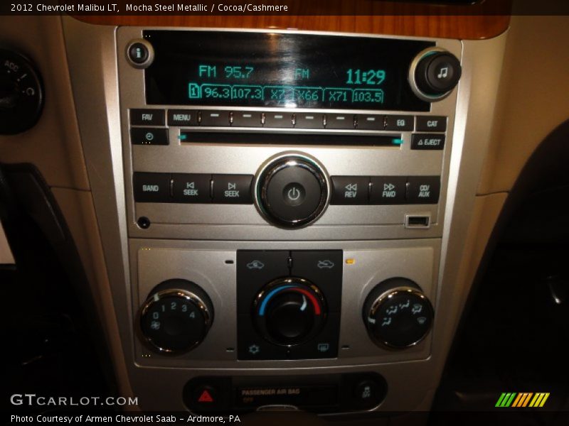 Mocha Steel Metallic / Cocoa/Cashmere 2012 Chevrolet Malibu LT