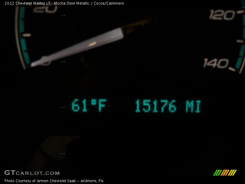 Mocha Steel Metallic / Cocoa/Cashmere 2012 Chevrolet Malibu LT