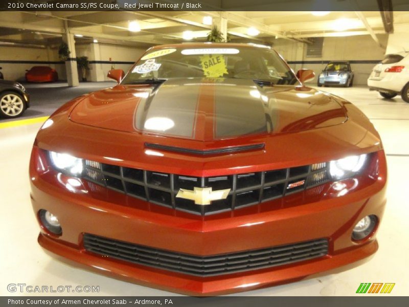 Red Jewel Tintcoat / Black 2010 Chevrolet Camaro SS/RS Coupe
