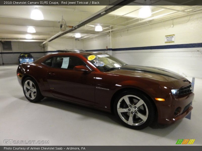 Red Jewel Tintcoat / Black 2010 Chevrolet Camaro SS/RS Coupe