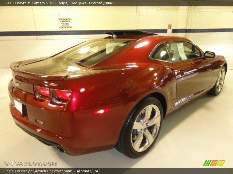 Red Jewel Tintcoat / Black 2010 Chevrolet Camaro SS/RS Coupe