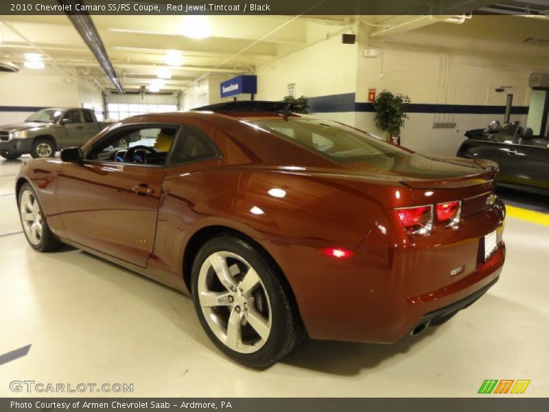 Red Jewel Tintcoat / Black 2010 Chevrolet Camaro SS/RS Coupe