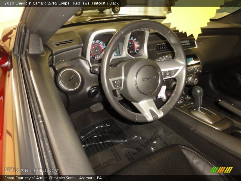 Red Jewel Tintcoat / Black 2010 Chevrolet Camaro SS/RS Coupe