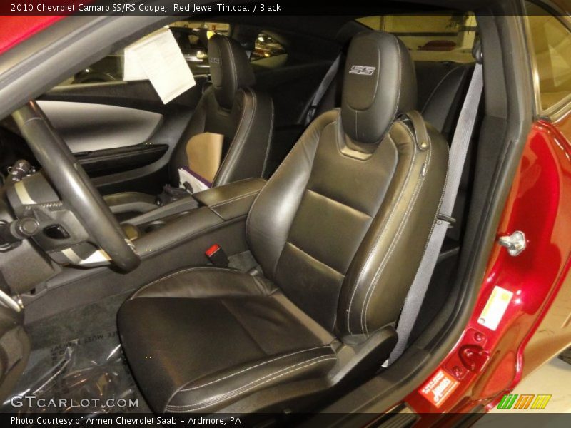 Red Jewel Tintcoat / Black 2010 Chevrolet Camaro SS/RS Coupe