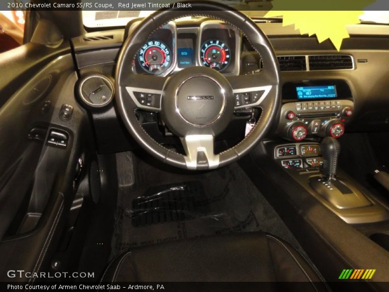 Red Jewel Tintcoat / Black 2010 Chevrolet Camaro SS/RS Coupe