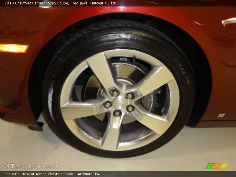 Red Jewel Tintcoat / Black 2010 Chevrolet Camaro SS/RS Coupe