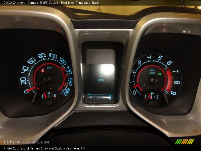 Red Jewel Tintcoat / Black 2010 Chevrolet Camaro SS/RS Coupe