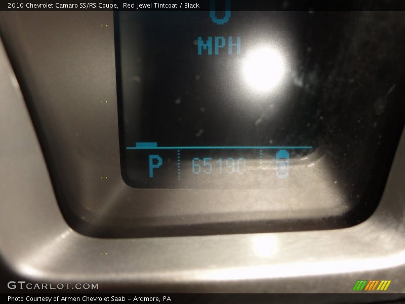 Red Jewel Tintcoat / Black 2010 Chevrolet Camaro SS/RS Coupe