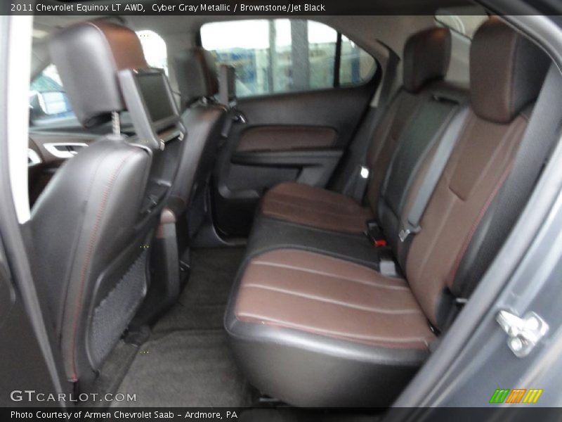 Cyber Gray Metallic / Brownstone/Jet Black 2011 Chevrolet Equinox LT AWD