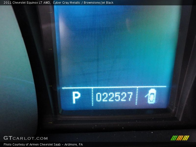 Cyber Gray Metallic / Brownstone/Jet Black 2011 Chevrolet Equinox LT AWD