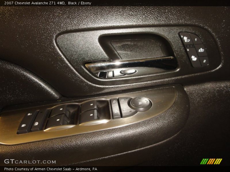 Black / Ebony 2007 Chevrolet Avalanche Z71 4WD