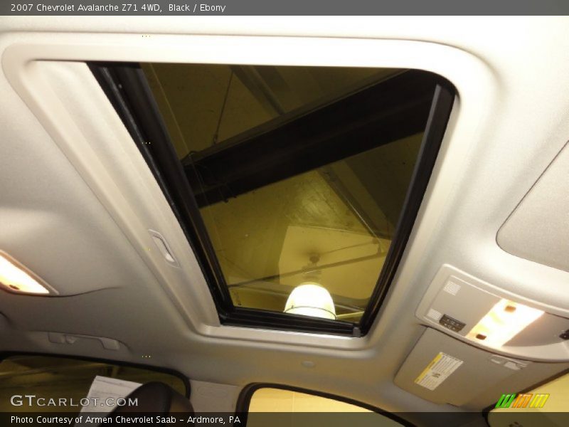 Black / Ebony 2007 Chevrolet Avalanche Z71 4WD