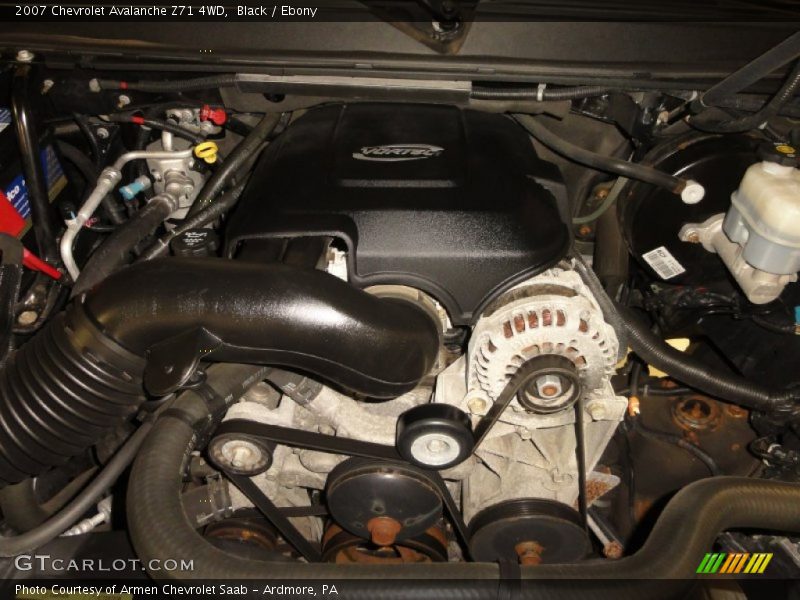 Black / Ebony 2007 Chevrolet Avalanche Z71 4WD