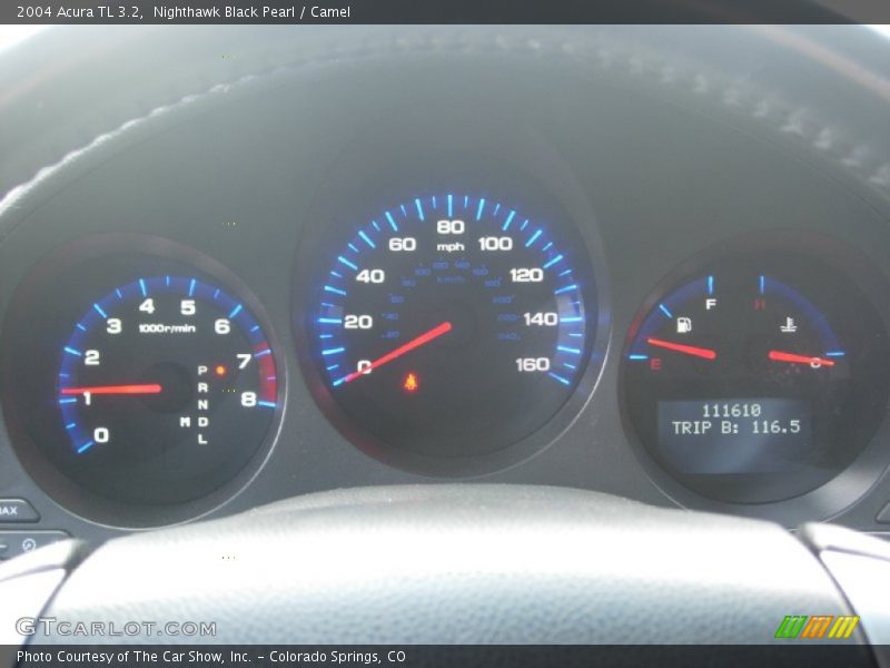 Nighthawk Black Pearl / Camel 2004 Acura TL 3.2