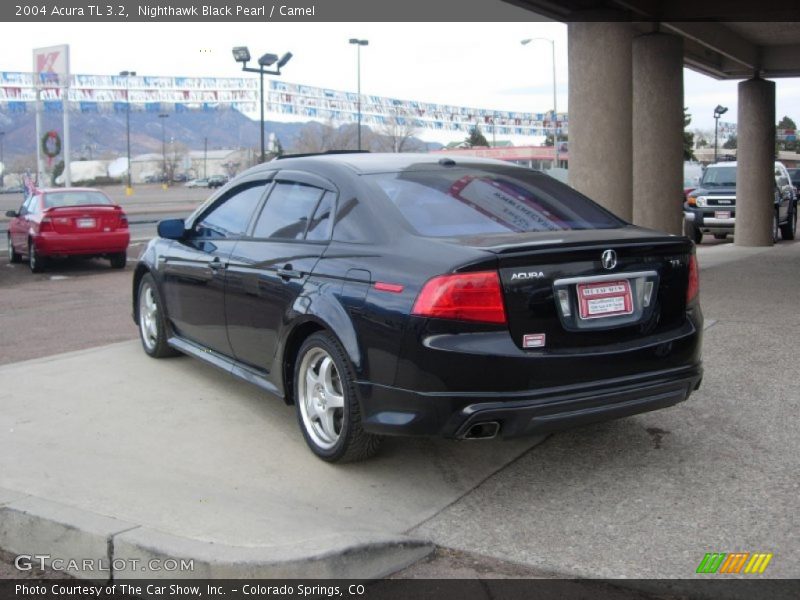 Nighthawk Black Pearl / Camel 2004 Acura TL 3.2