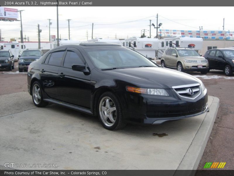 Nighthawk Black Pearl / Camel 2004 Acura TL 3.2