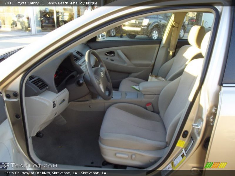Sandy Beach Metallic / Bisque 2011 Toyota Camry LE