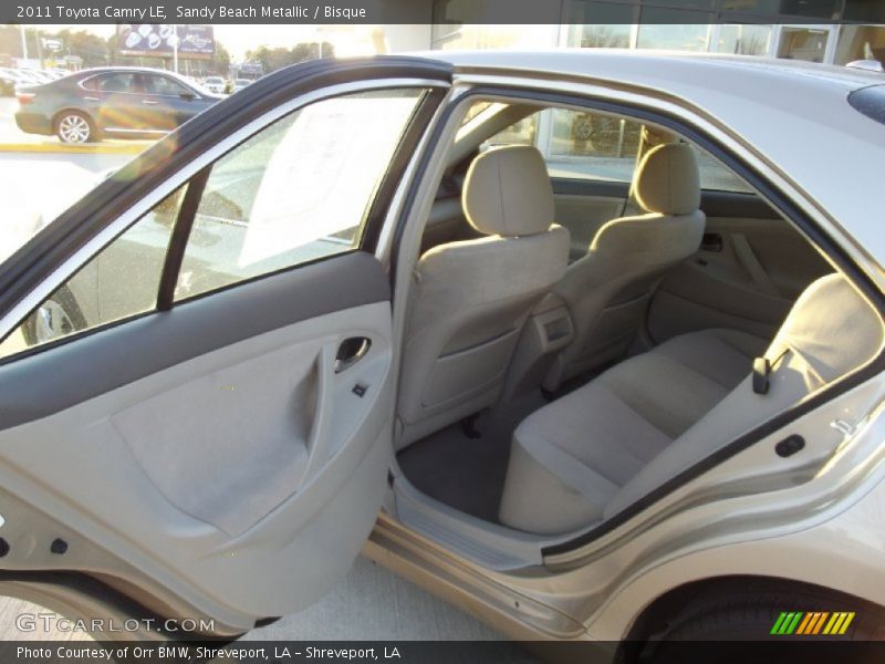 Sandy Beach Metallic / Bisque 2011 Toyota Camry LE