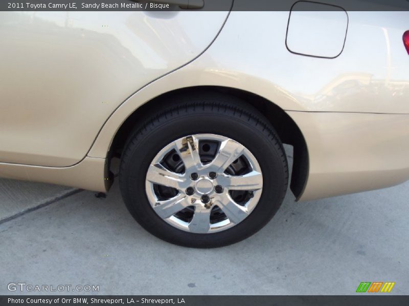 Sandy Beach Metallic / Bisque 2011 Toyota Camry LE