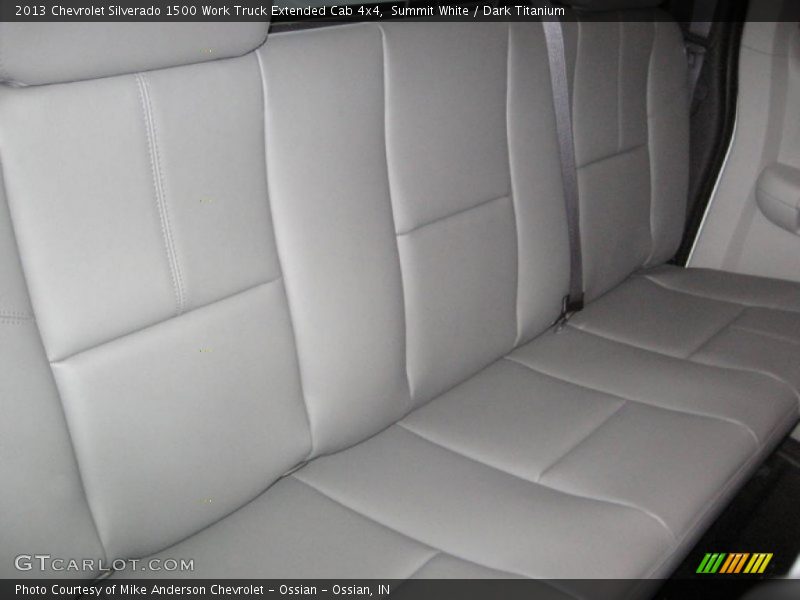 Summit White / Dark Titanium 2013 Chevrolet Silverado 1500 Work Truck Extended Cab 4x4