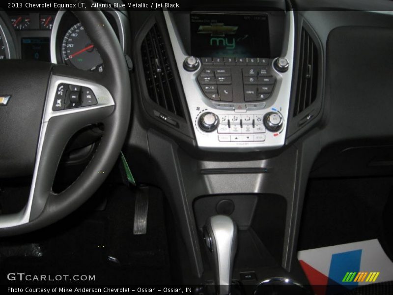 Atlantis Blue Metallic / Jet Black 2013 Chevrolet Equinox LT