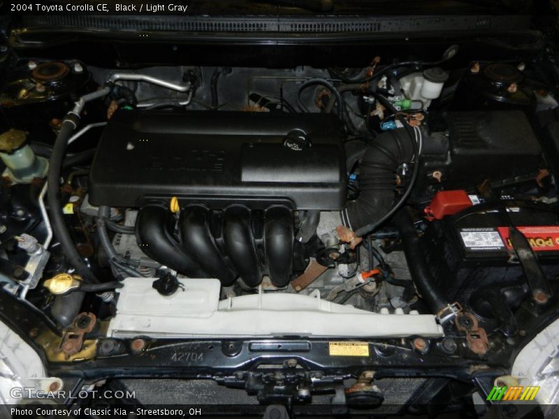 Black / Light Gray 2004 Toyota Corolla CE