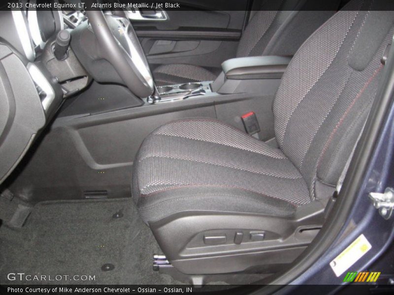 Atlantis Blue Metallic / Jet Black 2013 Chevrolet Equinox LT