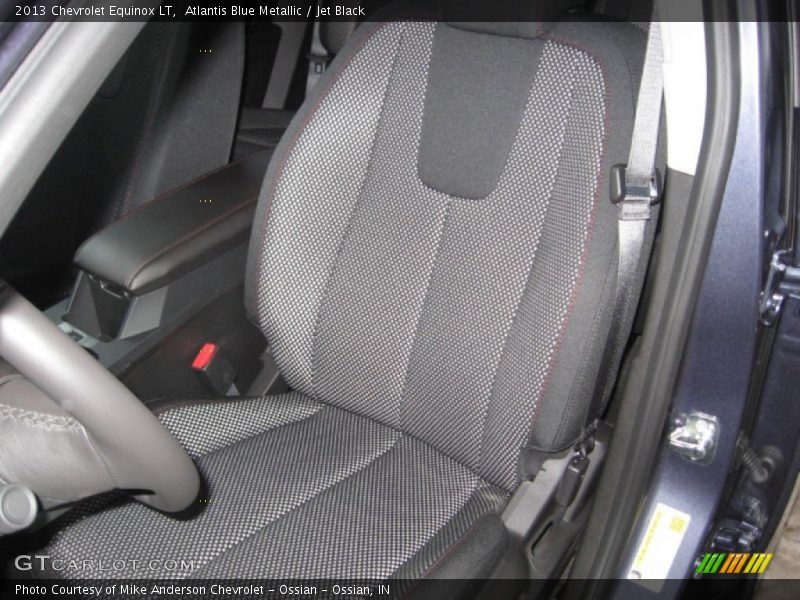 Atlantis Blue Metallic / Jet Black 2013 Chevrolet Equinox LT