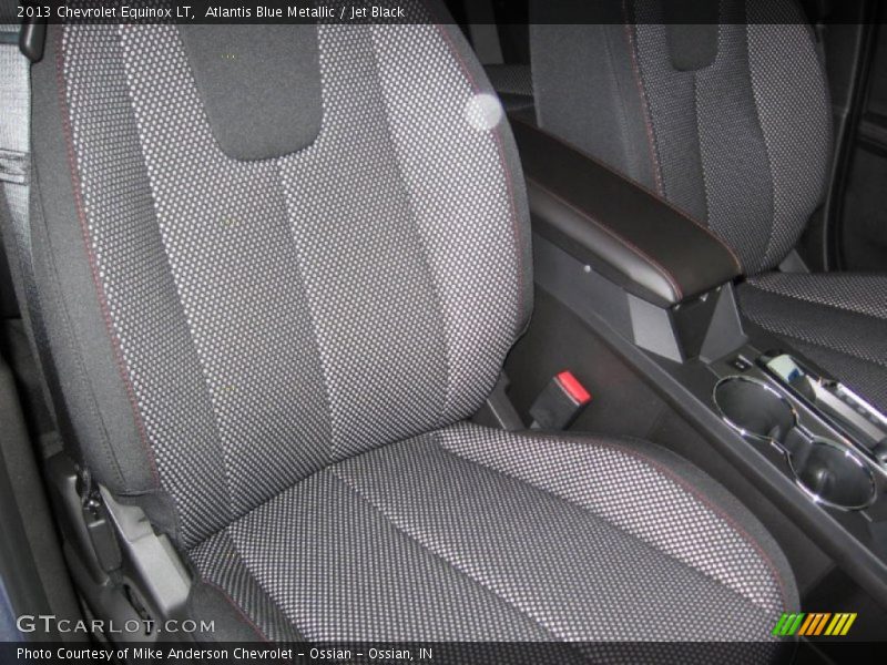 Atlantis Blue Metallic / Jet Black 2013 Chevrolet Equinox LT