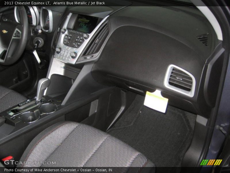 Atlantis Blue Metallic / Jet Black 2013 Chevrolet Equinox LT