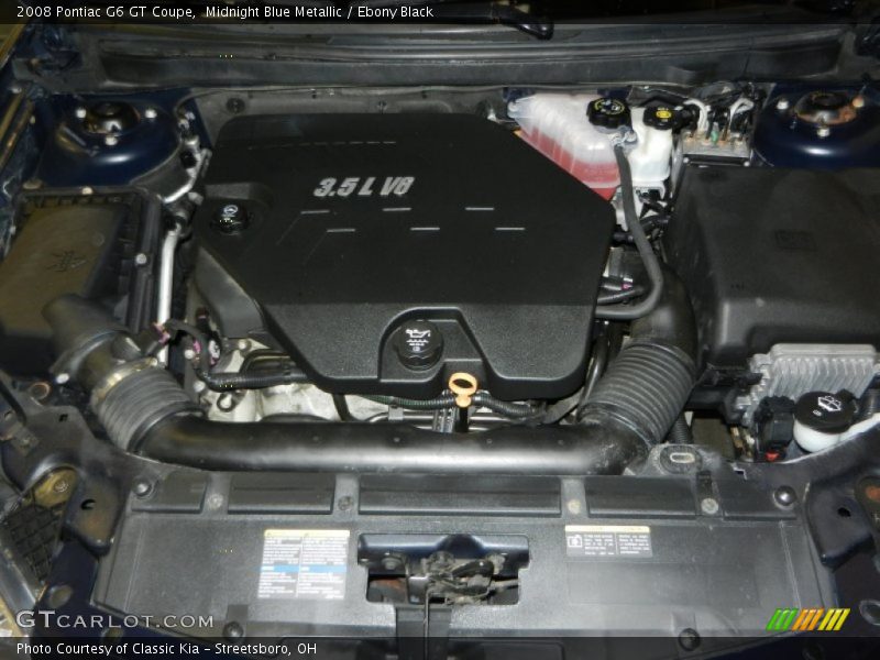 Midnight Blue Metallic / Ebony Black 2008 Pontiac G6 GT Coupe