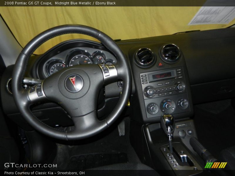 Midnight Blue Metallic / Ebony Black 2008 Pontiac G6 GT Coupe