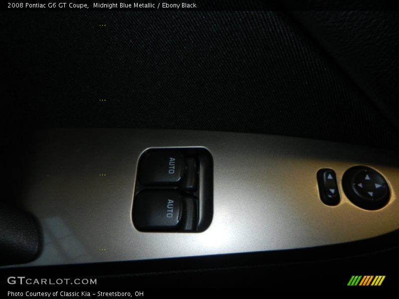 Midnight Blue Metallic / Ebony Black 2008 Pontiac G6 GT Coupe