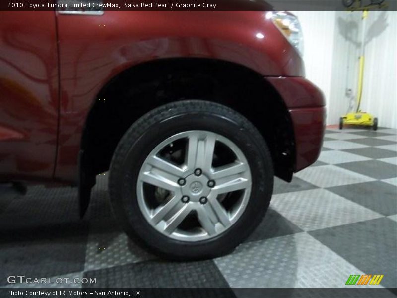 Salsa Red Pearl / Graphite Gray 2010 Toyota Tundra Limited CrewMax