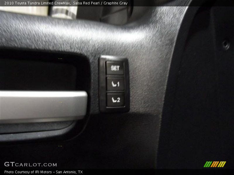Salsa Red Pearl / Graphite Gray 2010 Toyota Tundra Limited CrewMax
