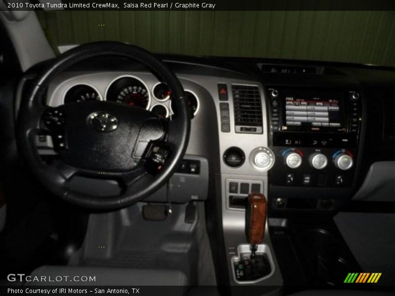 Salsa Red Pearl / Graphite Gray 2010 Toyota Tundra Limited CrewMax
