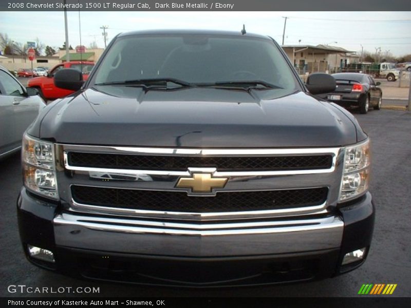 Dark Blue Metallic / Ebony 2008 Chevrolet Silverado 1500 LT Regular Cab