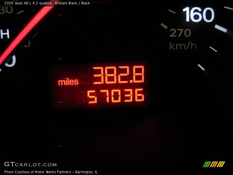 Brilliant Black / Black 2005 Audi A8 L 4.2 quattro